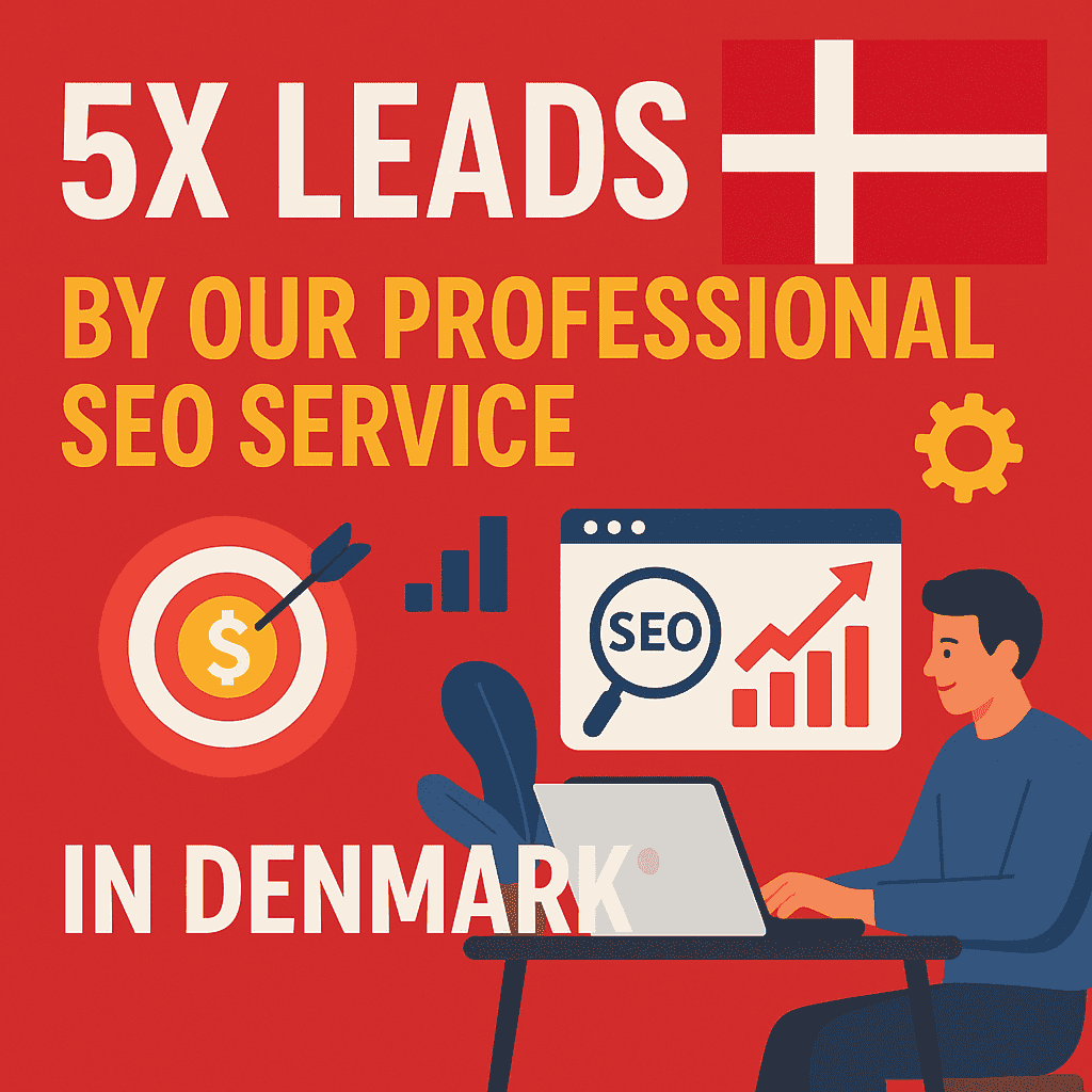 Generate 5X Leads by Our Professional SEO Service in Denmark – Improve Ranking & Drive Traffic