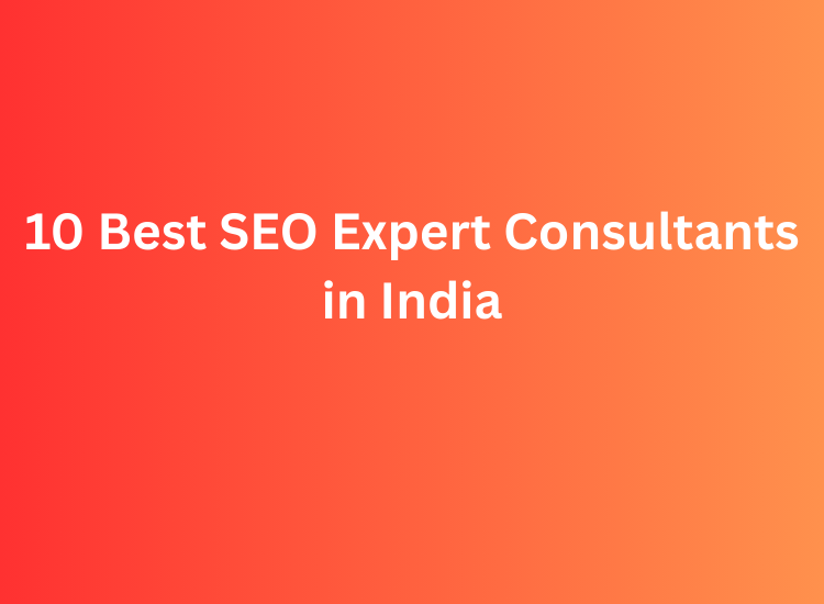 10 Best SEO Expert Consultants in India