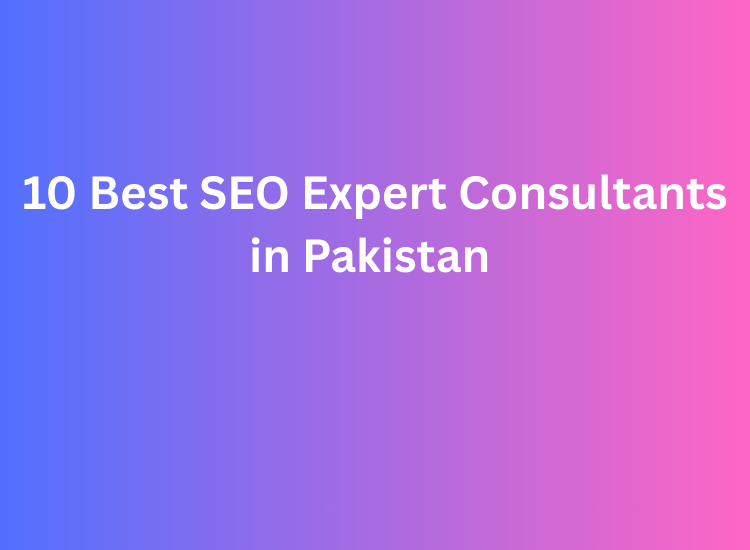 10 Best SEO Expert Consultants in Pakistan