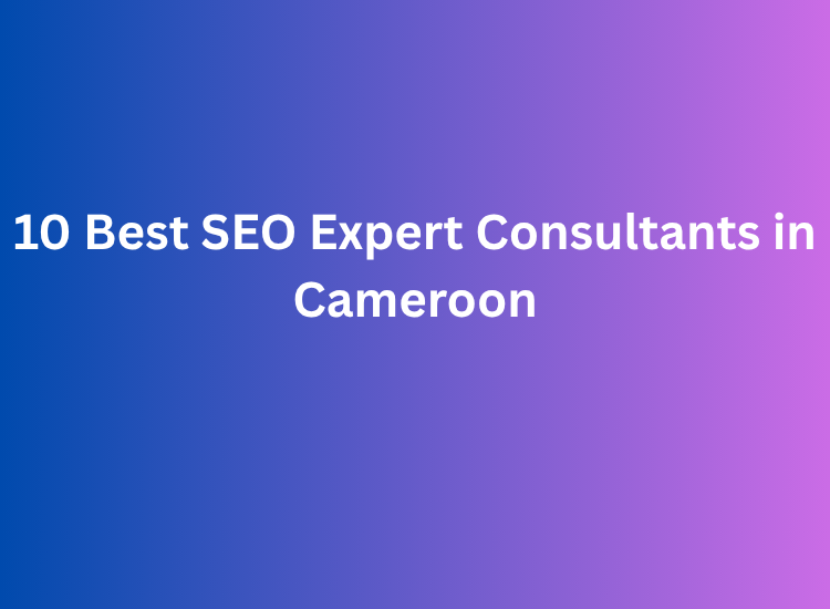 10 Best SEO Expert Consultants in Cameroon