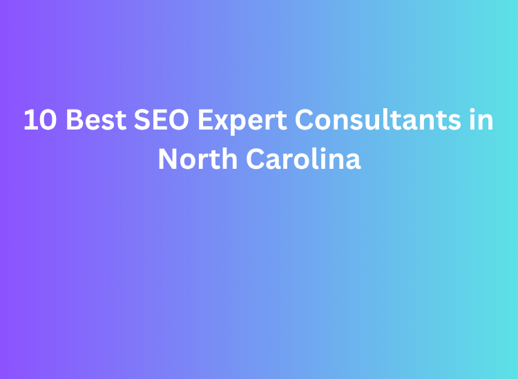 10 Best SEO Expert Consultants in North Carolina