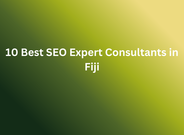 10 Best SEO Expert Consultants in Fiji