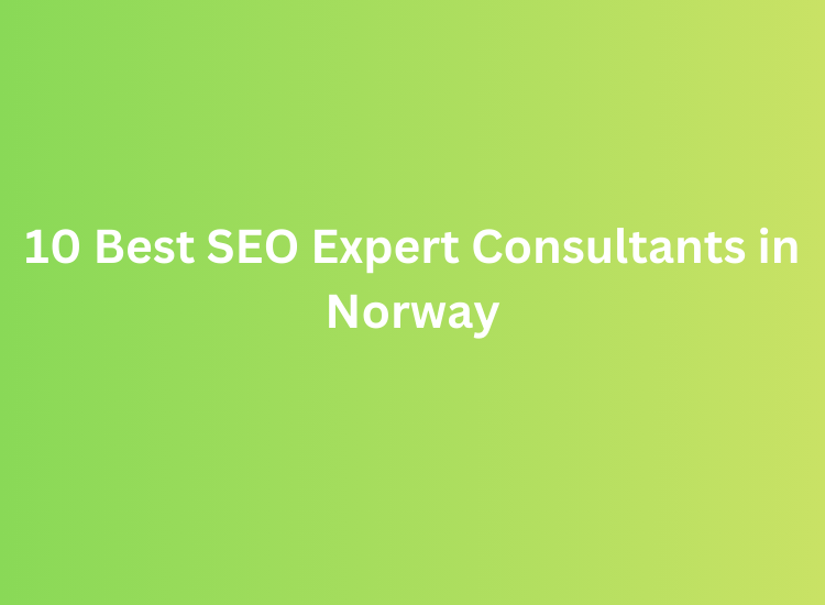 10 Best SEO Expert Consultants in Norway