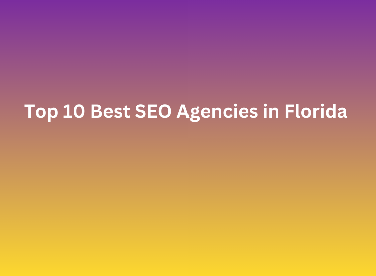 Top 10 Best SEO Agencies in Florida